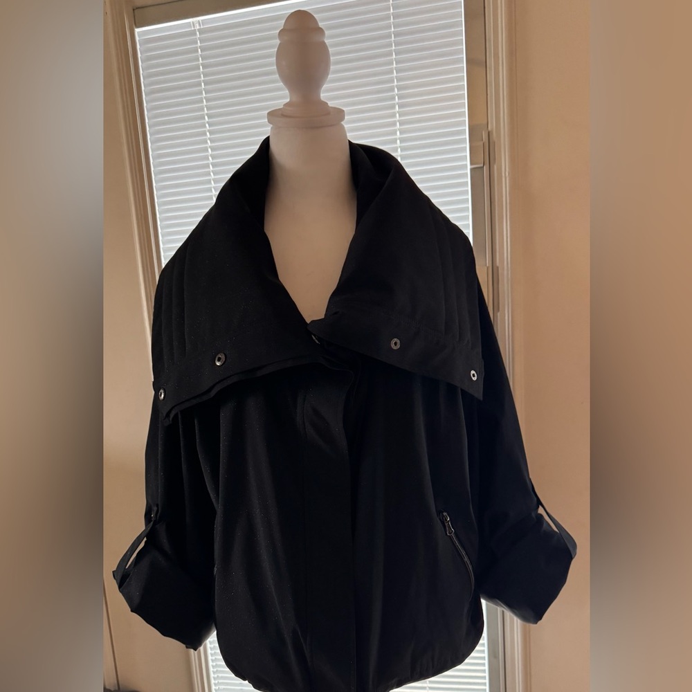 Beautiful Anatomie sparkly black jacket (with pants) new never worn